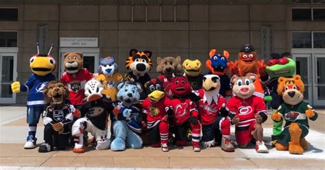 Official twitter accounts of nhl mascots